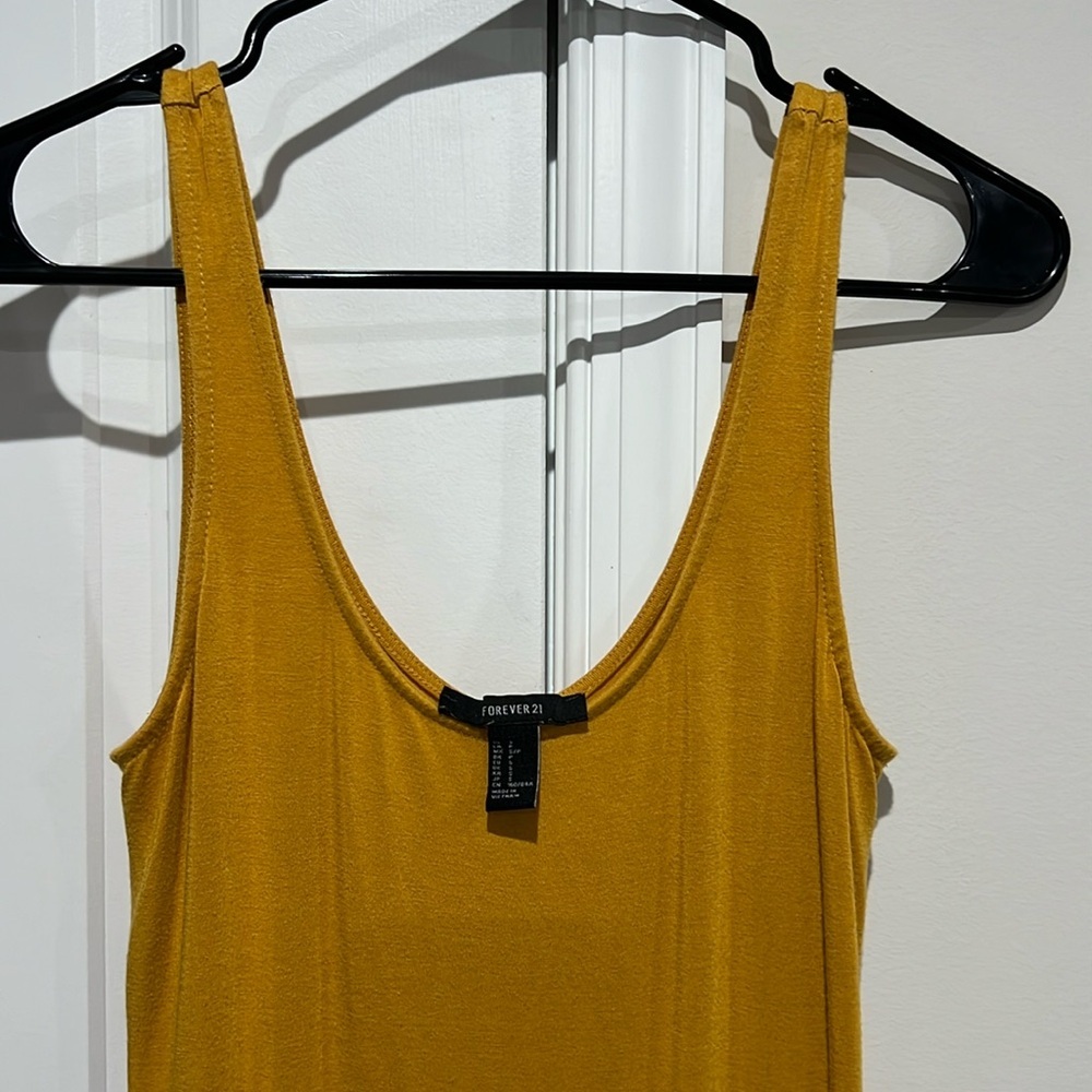 Forever 21 | Mustard Yellow Maxi Dress